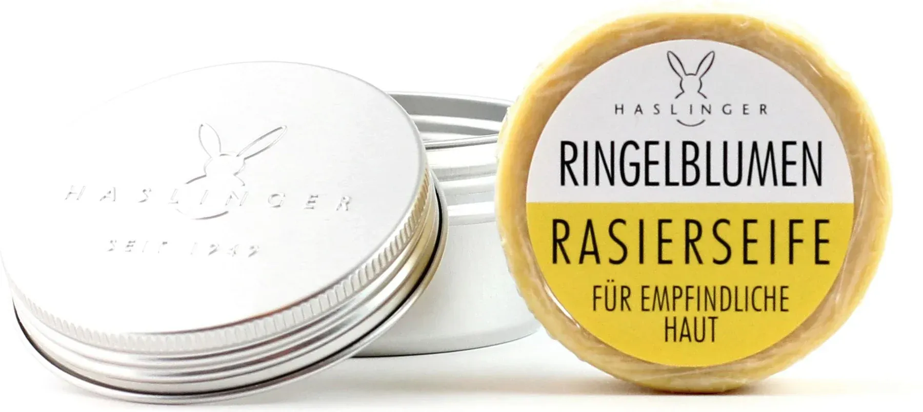 Ringelblumen Rasierseife in Dose
