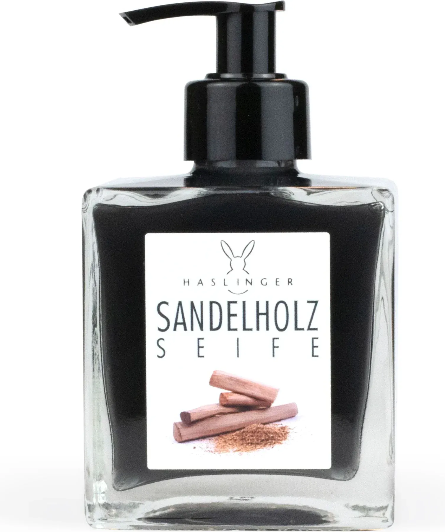 Sandelholz flüssige Seife im Glasspender