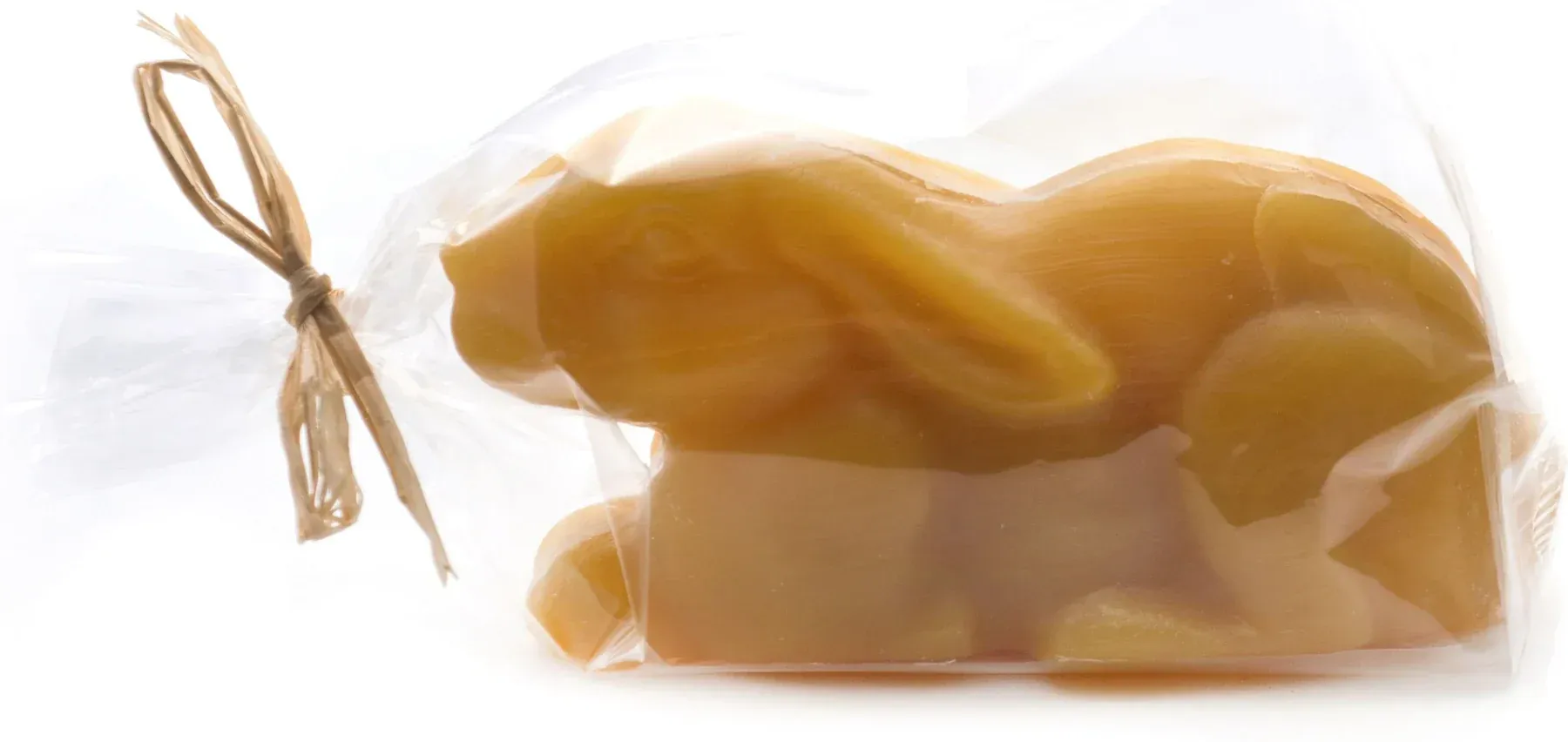 Honig Seife Hase liegend, verpackt