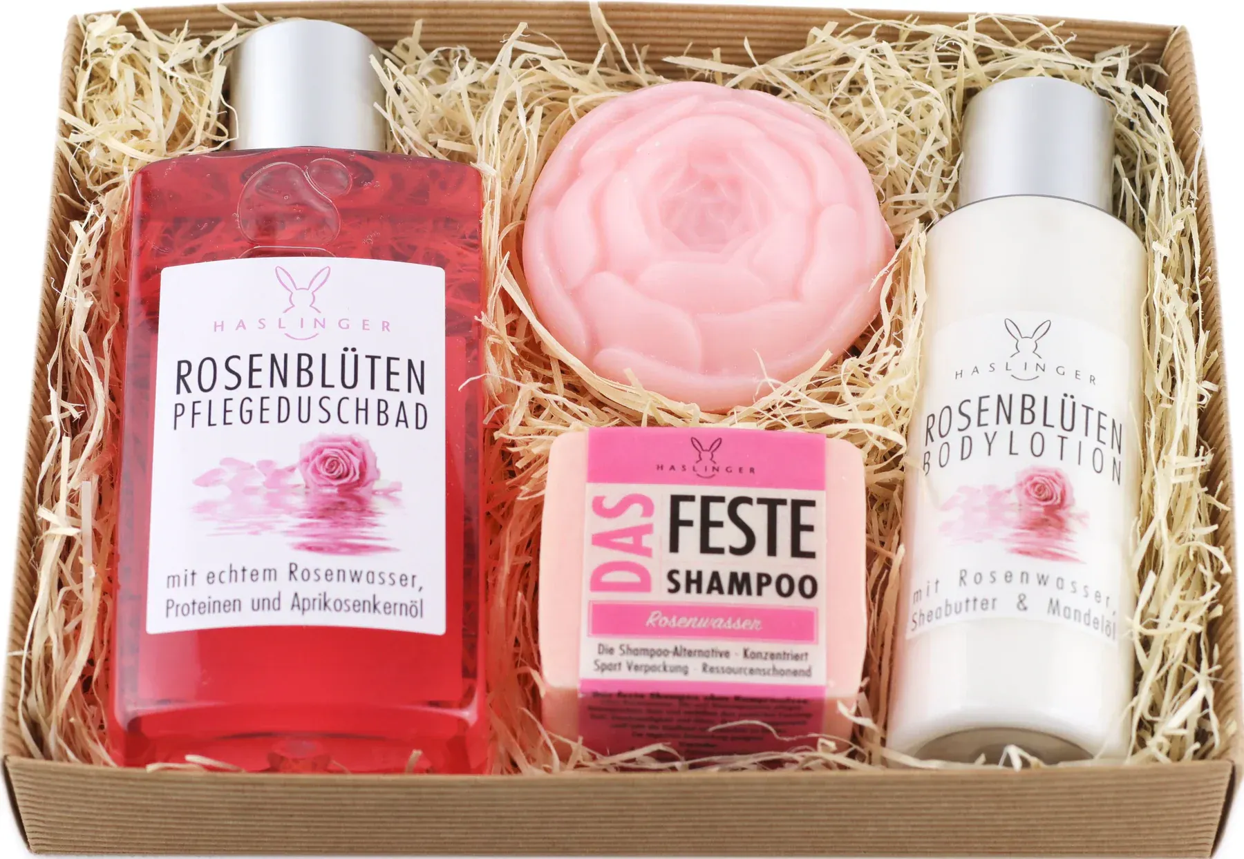 Rosenblüten Geschenkpackung