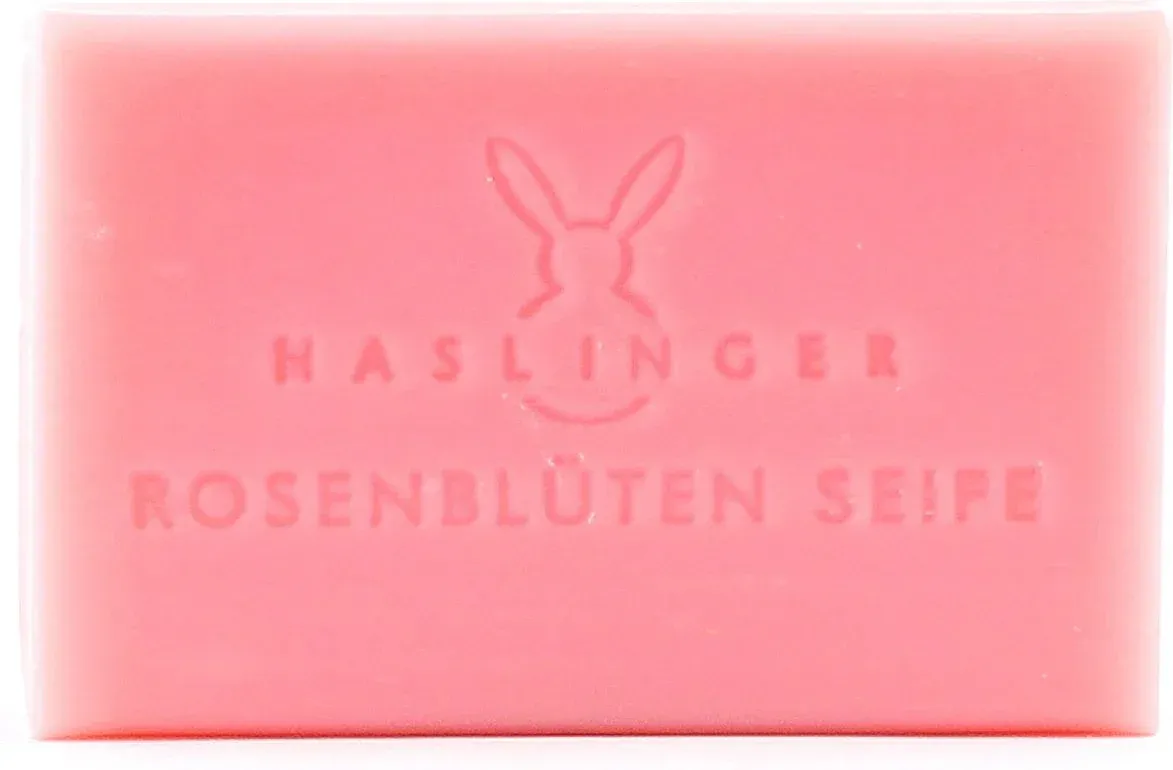 Rosenblüten Seife uncellophaniert
