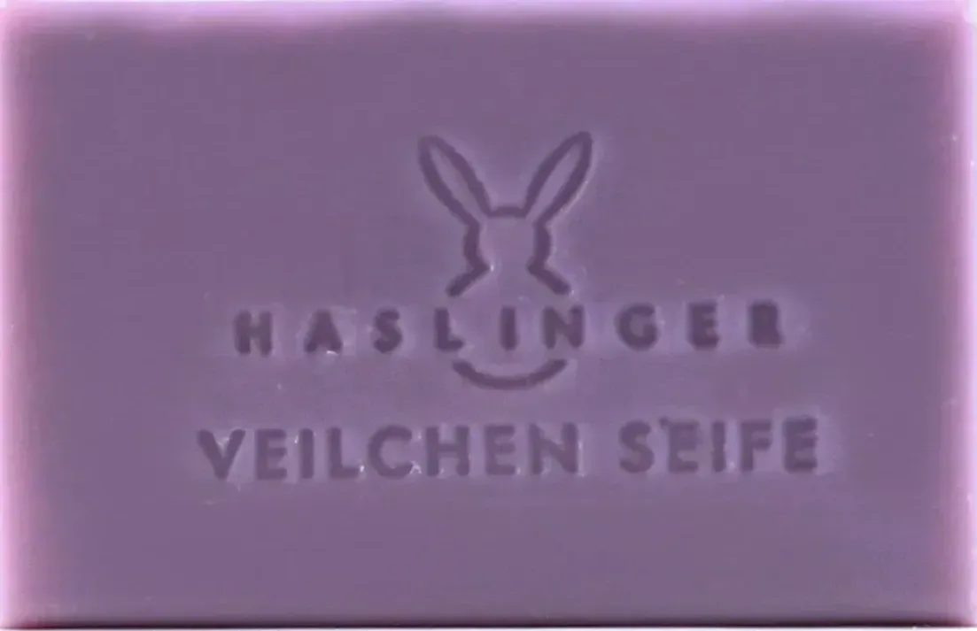 Veilchen Seife uncellophaniert