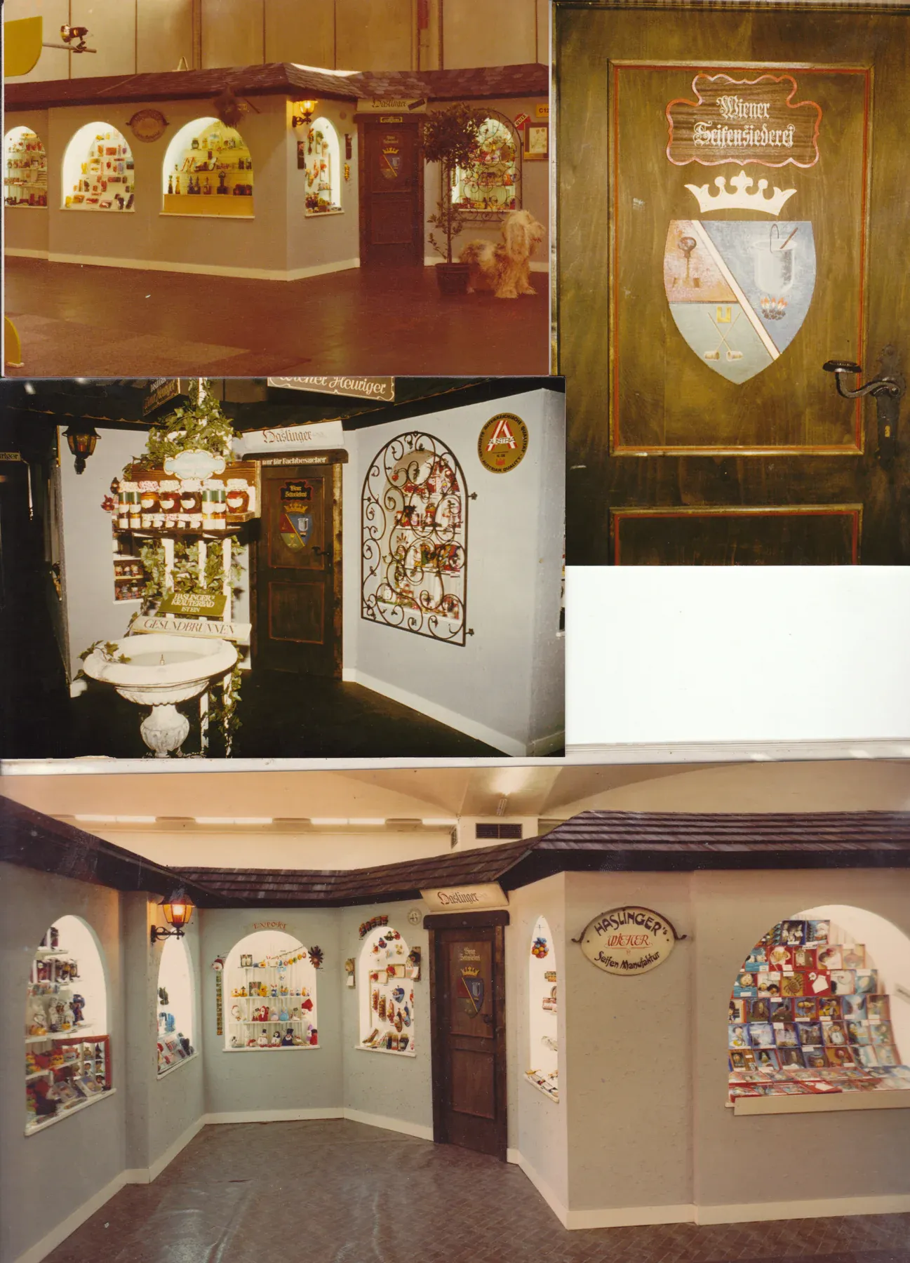 Historischer Haslinger-Messestand